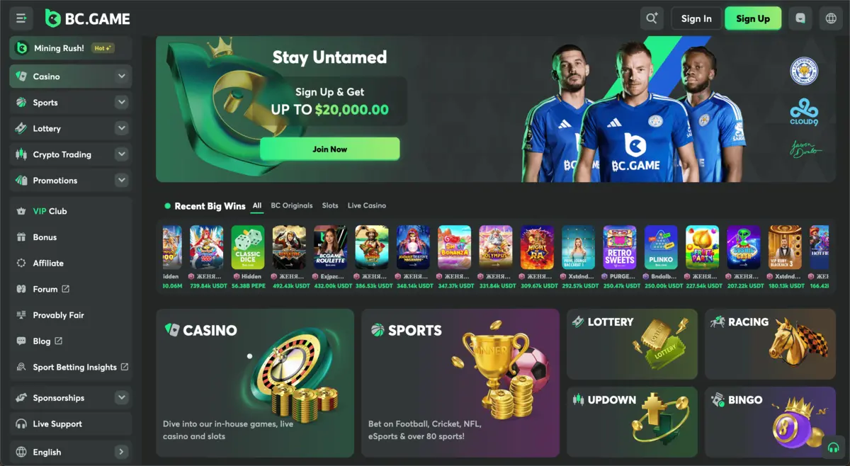 BC Game Casino