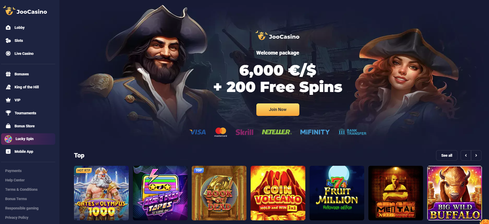 joo casino ireland