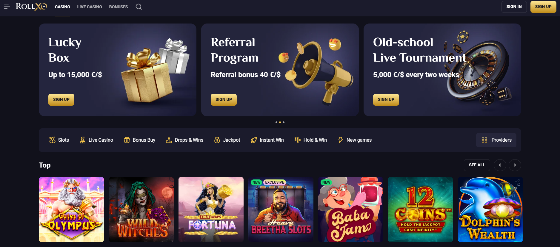 rollxo casino