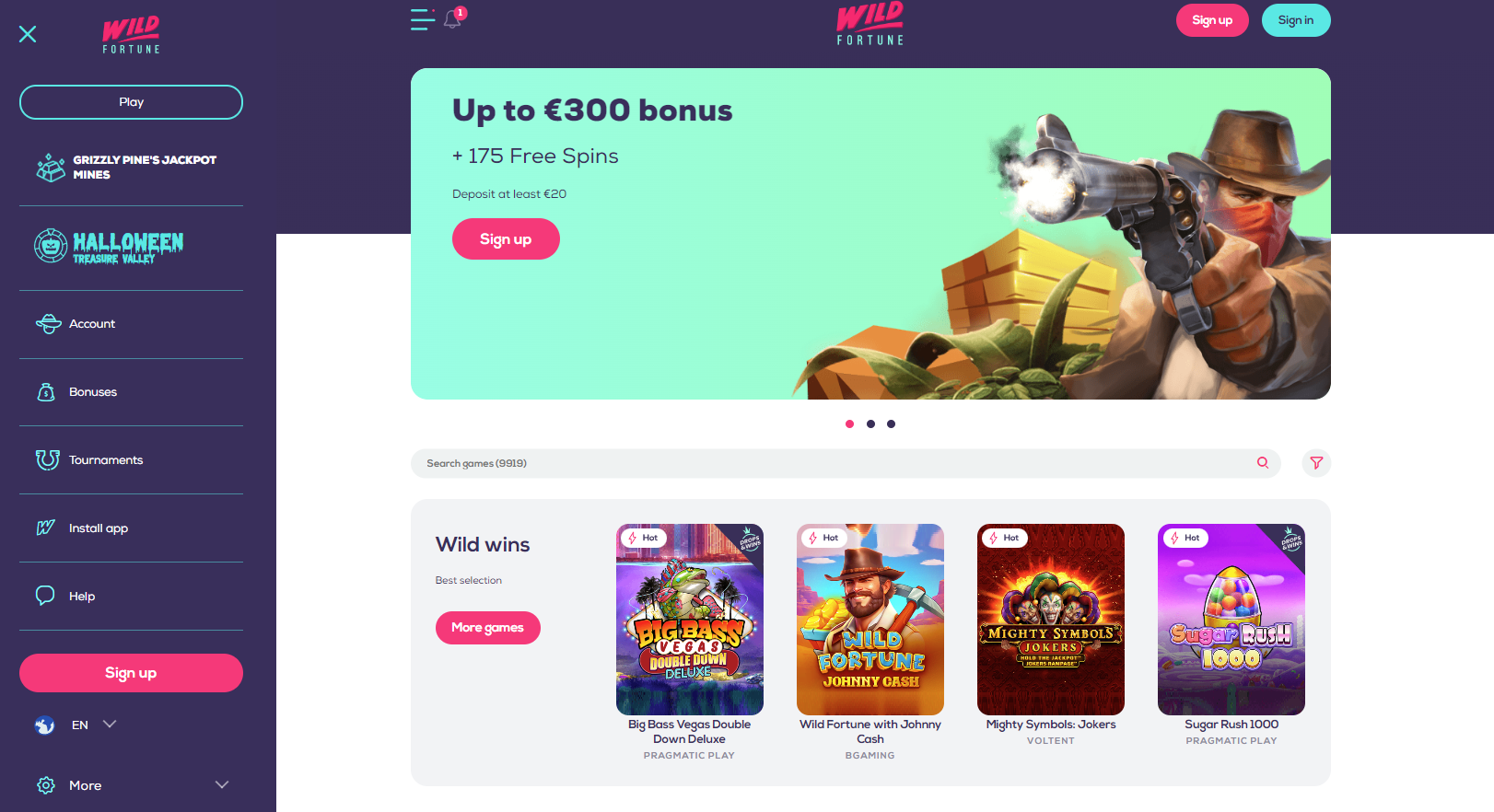 Wild Fortune Casino Payments in Ireland 