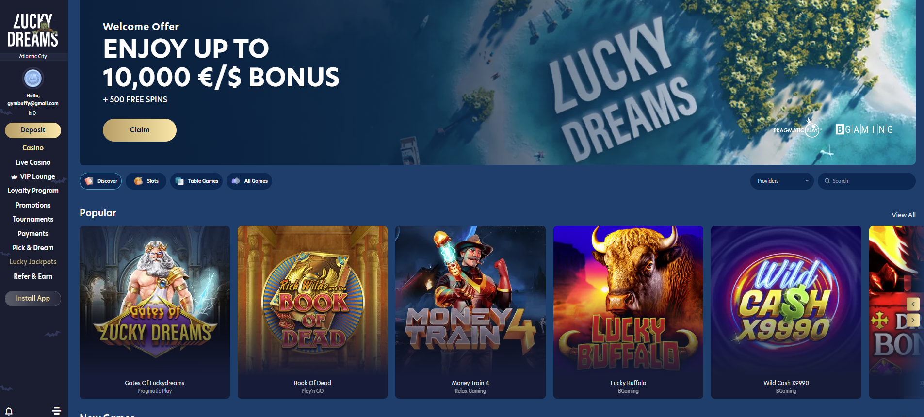 Lucky Dreams Casino Ireland
